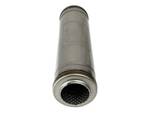 Load image into Gallery viewer, aFe AFE49M30050 aFe MACH Force-Xp 409 SS Muffler 3in Center/Center 18in L X 5in Dia - Round Body

