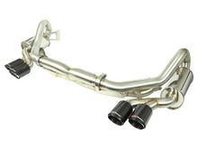 Load image into Gallery viewer, aFe AFE49-36406-1C aFe MACHForce XP 12-16 Porsche 911 Carrera H6-3.8L SS-304 Cat-Back Exhaust w/Carbon Fiber Tips
