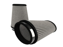 Load image into Gallery viewer, aFe AFE21-90054-MA aFe Magnum (3x4-3/4)in Flange ID x (4x5-3/4)in Base x (2-1/2x4-1/4) FLOW Pro DRY S Air Filter (Pair)
