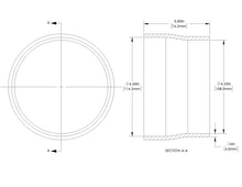 Load image into Gallery viewer, aFe AFE59-00212 aFe POWER Universal Products Coupler Kit (4-1/2 x 4-1/4)in ID x 3in L - Black
