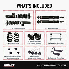 Load image into Gallery viewer, Air Lift ALF79003 Air Lift Performance 15-20 Audi A3 / 15-24 VW GTI Coilover Kit
