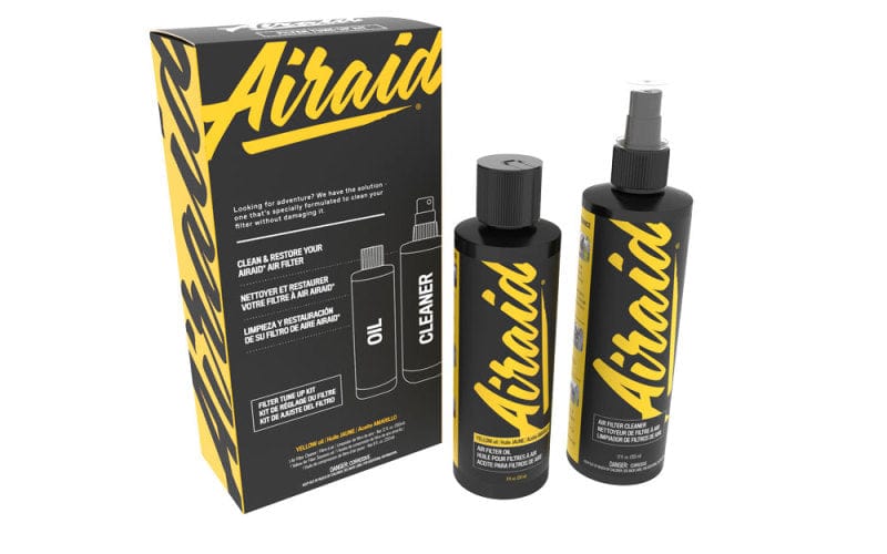 Airaid AIR790-561 Airaid Renew Kit - 12oz Cleaner / 8oz Squeeze Oil - Yellow