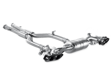 Load image into Gallery viewer, Akrapovic AKRS-MESLSAMG/1 Akrapovic 10-14 AMG SLS Coupe/Roadster Evolution Line Cat Back (Titanium) w/ Carbon Tips
