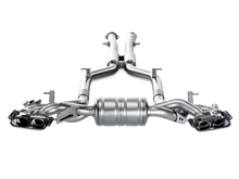 Load image into Gallery viewer, Akrapovic AKRS-MESLSAMG/1 Akrapovic 10-14 AMG SLS Coupe/Roadster Evolution Line Cat Back (Titanium) w/ Carbon Tips
