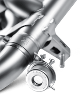 Load image into Gallery viewer, Akrapovic AKRS-MESLSAMG/1 Akrapovic 10-14 AMG SLS Coupe/Roadster Evolution Line Cat Back (Titanium) w/ Carbon Tips
