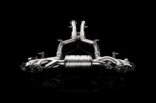 Load image into Gallery viewer, Akrapovic AKRS-MESLSAMG/1 Akrapovic 10-14 AMG SLS Coupe/Roadster Evolution Line Cat Back (Titanium) w/ Carbon Tips
