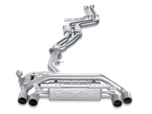 Load image into Gallery viewer, Akrapovic AKRME-BM/T/3 Akrapovic 11-12 BMW 1 Series M Coupe (E82) Evolution Line Cat Back (Titanium) (Req. Tips)
