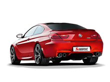 Load image into Gallery viewer, Akrapovic AKRME-BM/T/5 Akrapovic 12-17 BMW M6 (F12 F13) Evolution Line Cat Back (Titanium) (Req. Tips)
