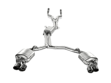 Load image into Gallery viewer, Akrapovic AKRS-AU/TI/6H Akrapovic 13-17 Audi S6 Avant/Limousine (C7) Evolution Line Cat Back (Titanium) w/ Carbon Tips
