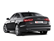 Load image into Gallery viewer, Akrapovic AKRS-AU/TI/6H Akrapovic 13-17 Audi S6 Avant/Limousine (C7) Evolution Line Cat Back (Titanium) w/ Carbon Tips

