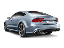 Load image into Gallery viewer, Akrapovic AKRS-AU/TI/4H Akrapovic 14-17 Audi RS7 Sportback (C7) Evolution Line Cat Back (Titanium) w/ Carbon Tips

