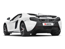 Load image into Gallery viewer, Akrapovic AKRS-MC/TI/2 Akrapovic 14-17 McLaren 650S/650S Spyder Slip-On Line (Titanium) w/ Carbon Tips
