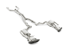 Load image into Gallery viewer, Akrapovic AKRMTP-ME/T/2H/1 Akrapovic 15-17 AMG C63 Estate Evolution Line Cat Back (Titanium) w/ Carbon Tips (Req. Link Pipe)
