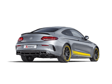 Load image into Gallery viewer, Akrapovic AKRMTP-ME/T/3H Akrapovic 16-17 AMG C63 Coupe Evolution Line Cat Back (Titanium) w/ Carbon Tips (Req. Link Pipe)
