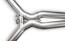 Load image into Gallery viewer, Akrapovic AKRMTP-ME/T/3H Akrapovic 16-17 AMG C63 Coupe Evolution Line Cat Back (Titanium) w/ Carbon Tips (Req. Link Pipe)
