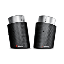 Load image into Gallery viewer, Akrapovic AKRMTP-BM/SS/2H Akrapovic 16-17 BMW 340i (F30 F31) Evolution Line Cat Back (SS) w/ Carbon Tips (Req. Link Pipe)

