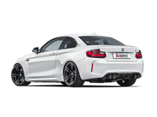 Load image into Gallery viewer, Akrapovic AKRME-BM/T/8H Akrapovic 16-17 BMW M2 F87 (Excl M2 Competition) Evolution Line Cat Back (Titanium) w/Carbon Tips
