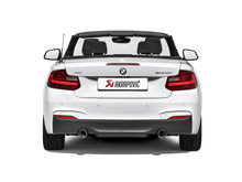 Load image into Gallery viewer, Akrapovic AKRMTP-BM/SS/4H Akrapovic 16-17 BMW M240i (F22 F23) Evolution Line Cat Back (SS) w/ Carbon Tips (Req. Link Pipe)
