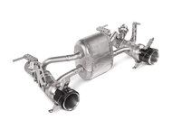 Akrapovic AKRMTP-FE488H Akrapovic 16-17 Ferrari 488 GTB/488 Spyder Slip-On Line (Titanium) w/ Carbon Tips