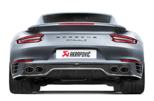 Load image into Gallery viewer, Akrapovic AKRS-PO/TI/6H Akrapovic 16-17 Porsche 911 Turbo/Turbo S (991.2) Slip-On Line (Titanium) (Req. Tips/Diffuser)
