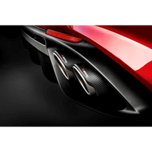Load image into Gallery viewer, Akrapovic AKRS-AR/TI/7H Akrapovic 2018+ Alfa Romeo Giulia Quadrifoglio Slip-On Line (Titanium) w/Titanium/Carbon Fiber Tips
