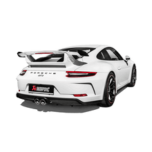 Load image into Gallery viewer, Akrapovic AKRS-PO/TI/8-TP-E-L Akrapovic 2018 Porsche 911 GT3 (991.2) Slip-On Race Line (Titanium) w/Header/Link Pipes/Tail Pipes
