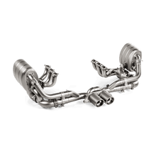 Load image into Gallery viewer, Akrapovic AKRS-PO/TI/8-TP-E Akrapovic 2018 Porsche 911 GT3 (991.2) Slip-On Race Line (Titanium) w/Header/Tail Pipes
