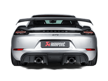 Load image into Gallery viewer, Akrapovic AKRS-PO/TI/18/1 Akrapovic 2020+ Porsche Cayman GT4 (718) Slip-On Race Line (Titanium) (Req Tips / Option 2)
