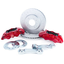 Load image into Gallery viewer, Alcon ALCBKF1559BE11 Alcon 09-20 F-150/Raptor Gen1-2 347x36mm Rotors 6-Piston Red Front Brake Kit Requires alcAC011507NAN
