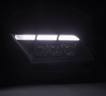 Load image into Gallery viewer, AlphaRex ARX880490 AlphaRex 10-12 Ford Mustang NOVA-Series LED Proj. Headlights Alpha-Blk w/Activ Lght &amp; Seq.Sig SB DBL
