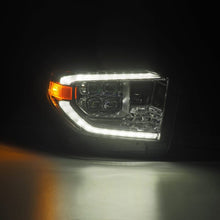 Load image into Gallery viewer, AlphaRex ARX880831 AlphaRex 14-21 Toyota Tundra NOVA LED Proj HL Chrome w/Actv Light &amp; Seq. Sig + Switchback DRL
