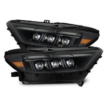 Load image into Gallery viewer, AlphaRex ARX880261 AlphaRex 15-17 Ford Mustang NOVA LED Proj Headlights Alpha Black w/Activ Light/Seq Signal/Switch DRL
