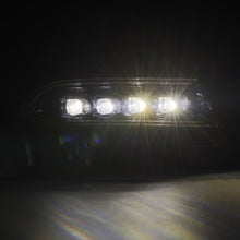 Load image into Gallery viewer, AlphaRex ARX880500 AlphaRex 15-23 Dodge Charger NOVA LED Proj Headlights Alpha-Blk w/Actv Light &amp; Seq.Sig / SB DRL
