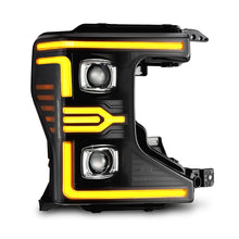 Load image into Gallery viewer, AlphaRex ARX880341 AlphaRex 20-22 Ford F-250/350/450/550 SD LUXX-Series LED Proj Headlights Bk w/Acv Light SS &amp; SBDRL
