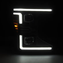 Load image into Gallery viewer, AlphaRex ARX880341 AlphaRex 20-22 Ford F-250/350/450/550 SD LUXX-Series LED Proj Headlights Bk w/Acv Light SS &amp; SBDRL
