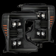 Load image into Gallery viewer, AlphaRex ARX880340 AlphaRex 20-22 Ford F-250/350/450 SD NOVA-Series LED Proj Headlights Alpha-Bk w/Acv Light SS &amp; SBDRL
