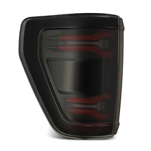 Load image into Gallery viewer, AlphaRex ARX653050 AlphaRex 21-23 Ford F-150 LUXX LED Taillights - Black Red w/ BLIS
