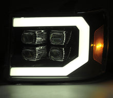 Load image into Gallery viewer, AlphaRex HWWK_880608 AlphaRex 880608 LED Projector Headlights Plank Style Design Chrome
