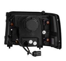 Load image into Gallery viewer, AlphaRex ARX880269 AlphaRex 92-96 Ford F-Series/Bronco NOVA-Series LED Proj Headlight Alpha-Bk w/Actv Light SS &amp; SBDRL
