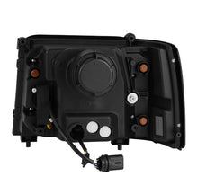 Load image into Gallery viewer, AlphaRex ARX880299 AlphaRex 92-96 Ford F-Series/Bronco NOVA-Series LED Proj Headlight Bk w/Actv Light SeqSig &amp; SBDRL

