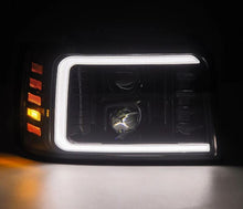 Load image into Gallery viewer, AlphaRex ARX880265 AlphaRex 92-96 Ford F-Series/Bronco PRO-Series Proj Headlights Alpha-Blk w/Seq. Sig &amp; DRL
