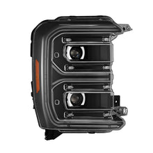 Load image into Gallery viewer, AlphaRex Headlights AlphaRex 23-26 Ford F-250 SD LUXX LED Proj Headlights Blk w/Activ Light/Seq Signal/Switchback
