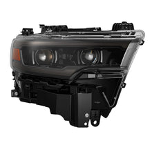 Load image into Gallery viewer, AlphaRex Headlights AlphaRex 25-26 Dodge Ram 1500 Luxx LED Proj Headlights -Alpha Black w/Activ Lit/Seq Signal/Switchbk
