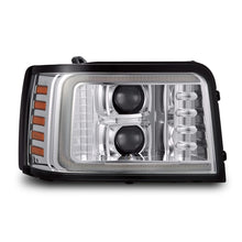 Load image into Gallery viewer, AlphaRex Headlights AlphaRex Projector Headlights, Chrome w/ Activation Light, Sequential Signal
