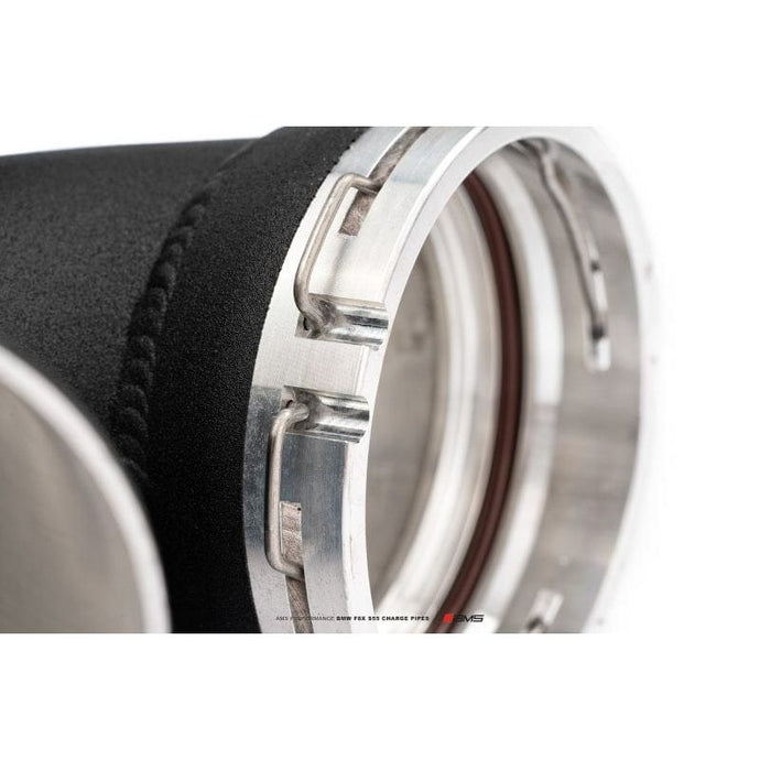 AMS AMSAMS.39.09.0001-1 AMS Performance 15-18 BMW M3 / 15-20 BMW M4 w/ S55 3.0L Turbo Engine Charge Pipes