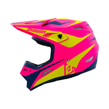 Load image into Gallery viewer, Answer Helmets and Accessories Answer 26 AR1 Mototown Helmet Matte Pink/Hyper Acid/Grey/Black Youth - Small
