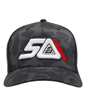 Load image into Gallery viewer, Answer Misc Powersports Answer LE 50th Anniversary Adjustable Trucker Cap Black - One Size

