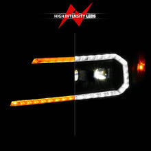 Load image into Gallery viewer, ANZO ANZ111634 ANZO 15-22 Chevy Colorado Blk Housing Full LED DRL Projector Headlight w/ Sequential Light Bar
