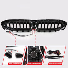 Load image into Gallery viewer, ANZO ANZ901027 Anzo 19-22 BMW 3 Series Black Housing Full LED Front Grille w/ Initiation &amp; Running Light
