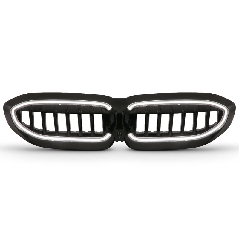 ANZO ANZ901027 Anzo 19-22 BMW 3 Series Black Housing Full LED Front Grille w/ Initiation & Running Light